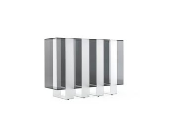 JENGA - Rectangular glass console table by Gianfranco Ferré Home - view 3